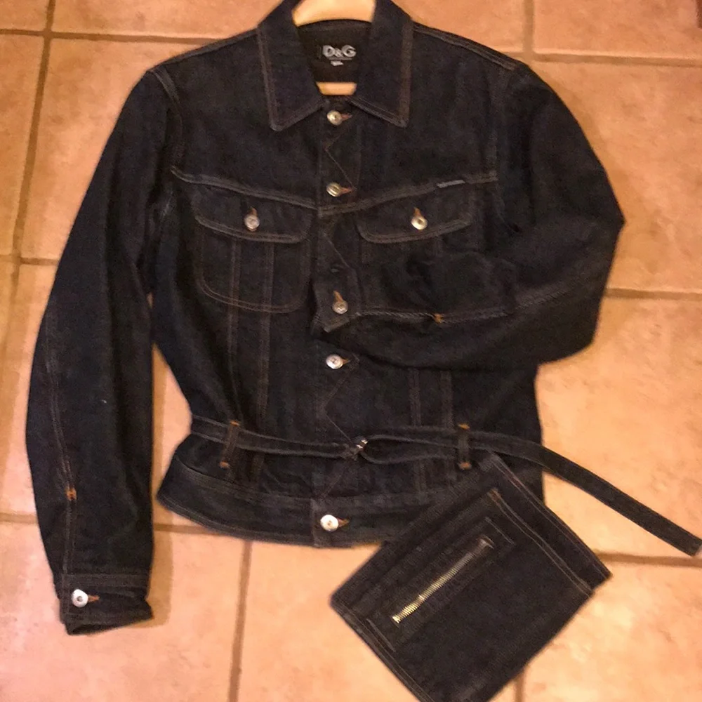 Men’s Vintage D&G denim jacket - Picture 8 of 8